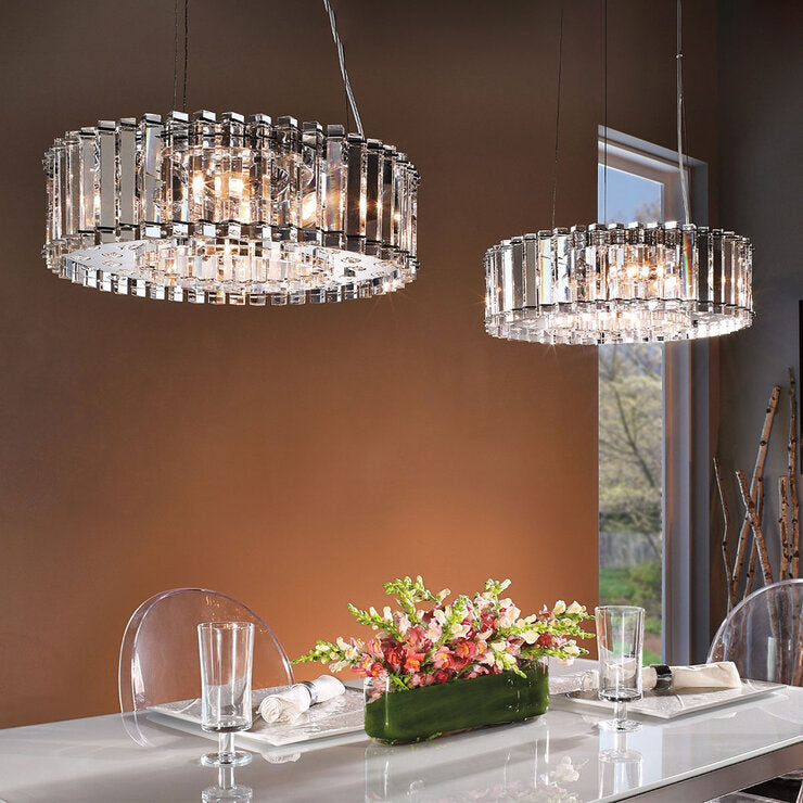 Kichler Crystal Skye 8-Light Chandelier 53cm